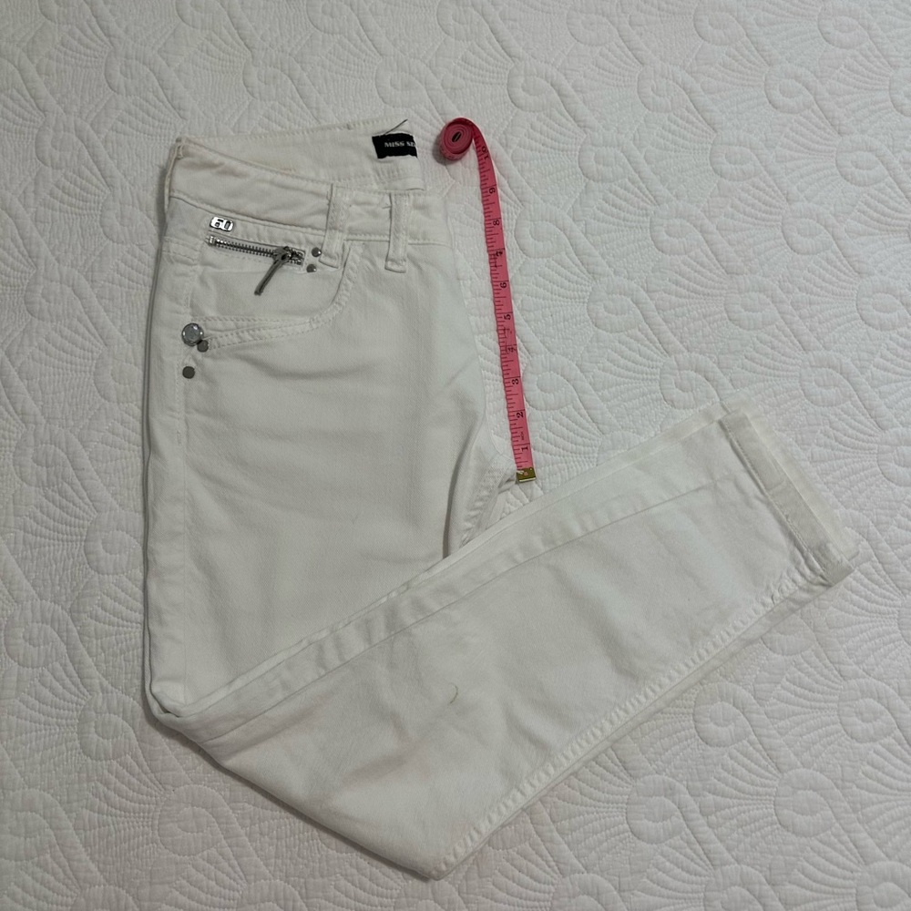 vintage Miss Sixty White low-rise skinny jeans
